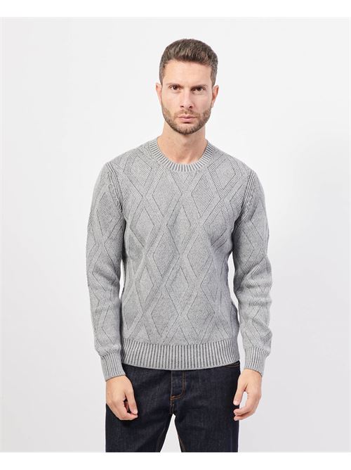 Pull homme Gran Sasso en cachemire m?lang? GRAN SASSO | 23155-19677061